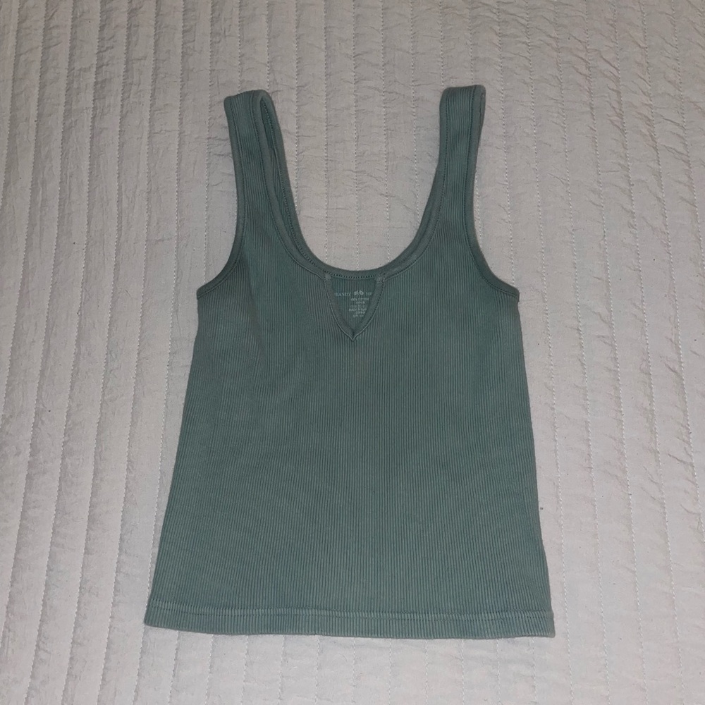 Sage green Brandy Melville top